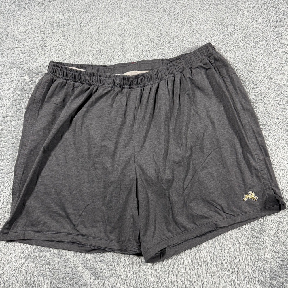 Tracksmith Running Shorts Mens XL Charcoal Grey Athletic Performance 5 Inseam